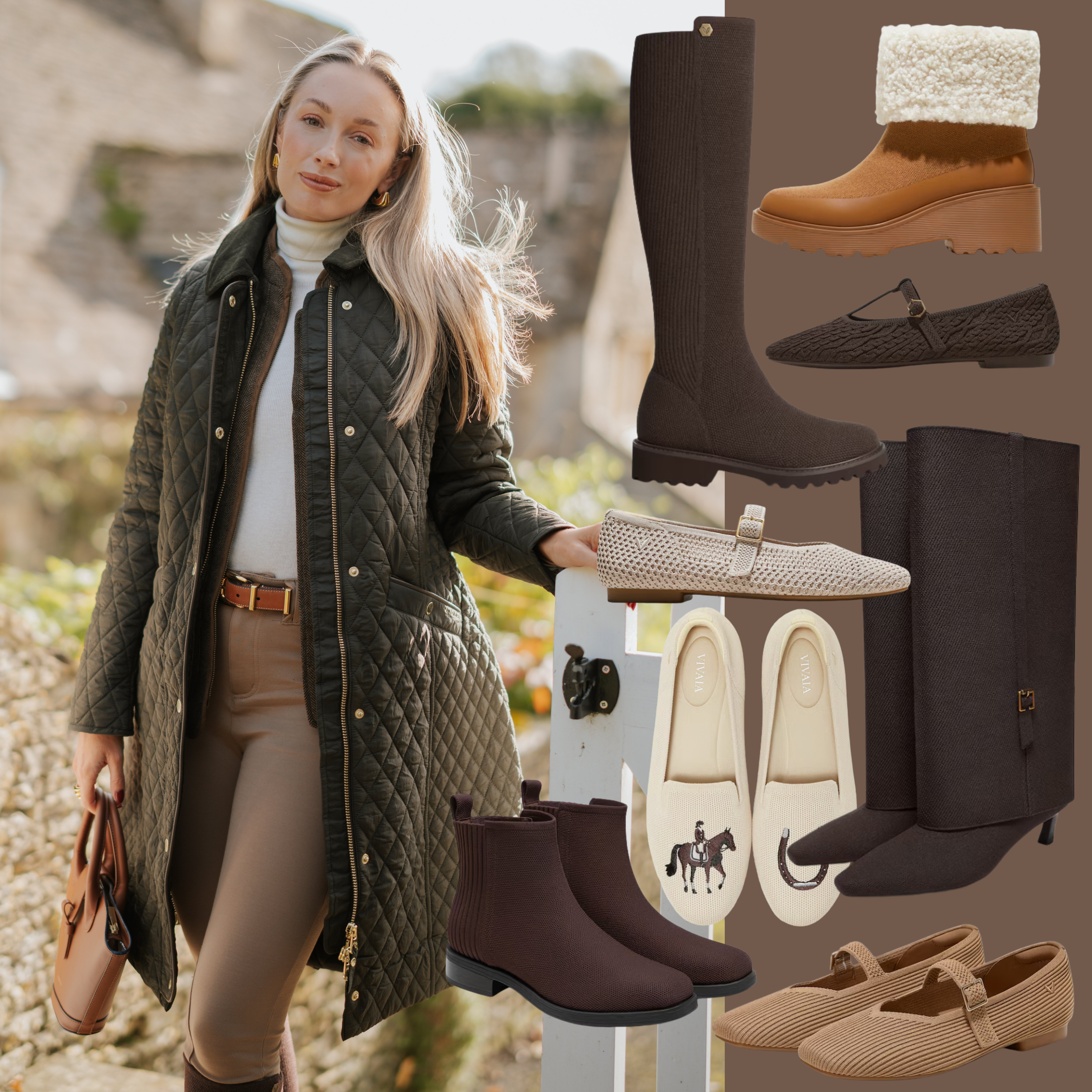 Footwear style for Autumn. Knee high boots, ballet pumps, chic style for the season 🫶🏻 

 #LTKFashionMonth #LTKuk #LTKautumn