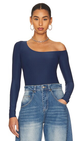 Holder Bodysuit in Midnight | Revolve Clothing (Global)