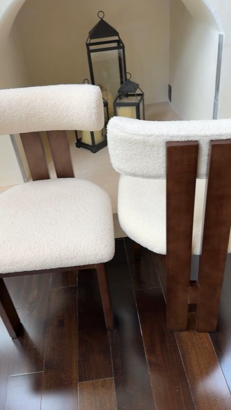 The dinner chairs of dream! Comfortable and so cute! 

#LTKhome #LTKVideo #LTKSeasonal