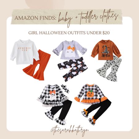 baby + toddler halloween girl outfits on amazon!

#LTKbaby #LTKHalloween #LTKkids