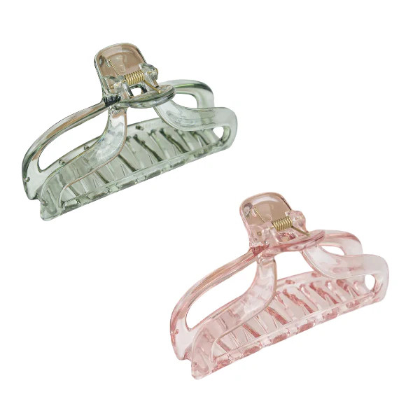 Jelly Rectangle Transparent Claw Clip | EB and Co.