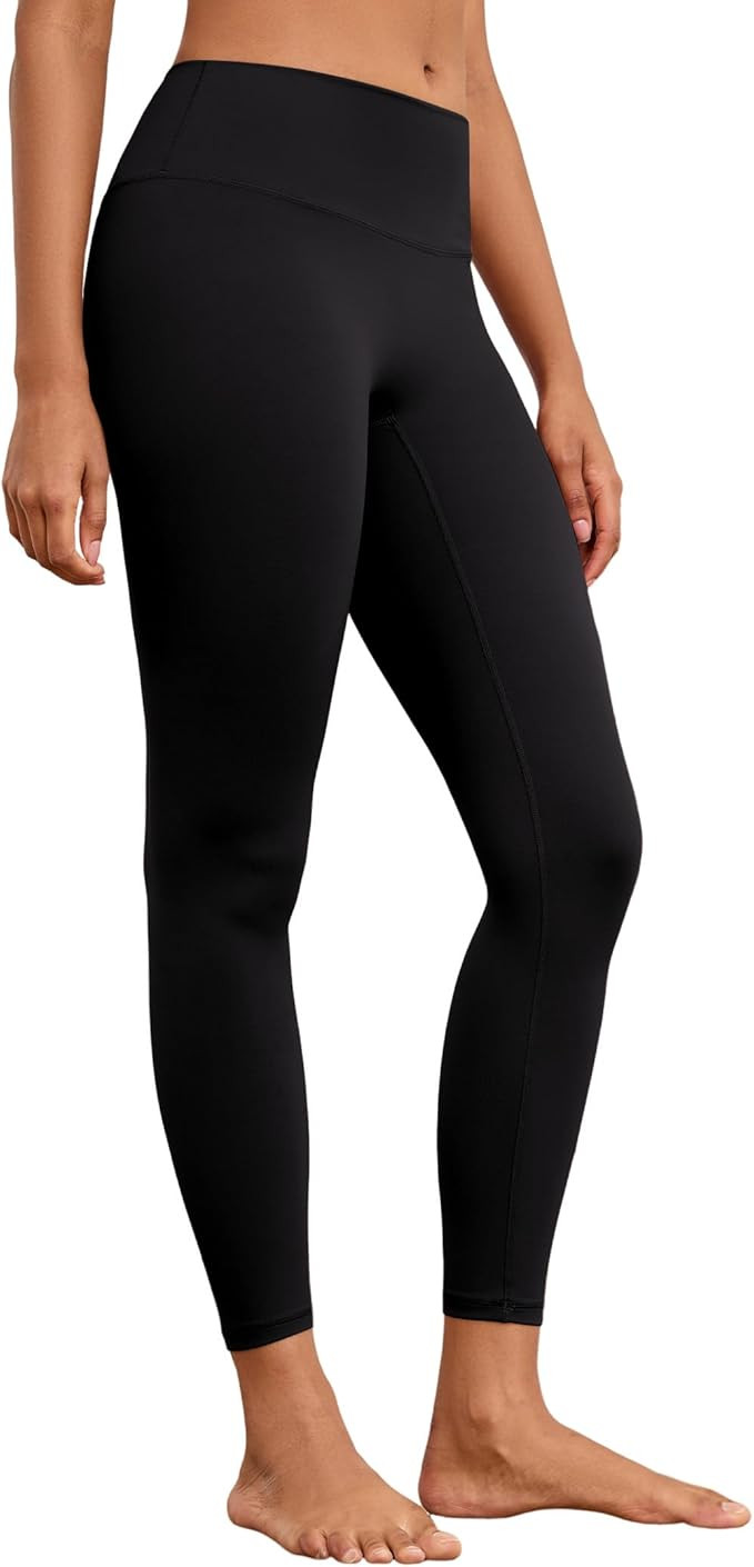 Leggings for Women Tummy Control High Waisted Yoga Pants Butt Lift No Front Seam Workout Pants | Amazon (US)