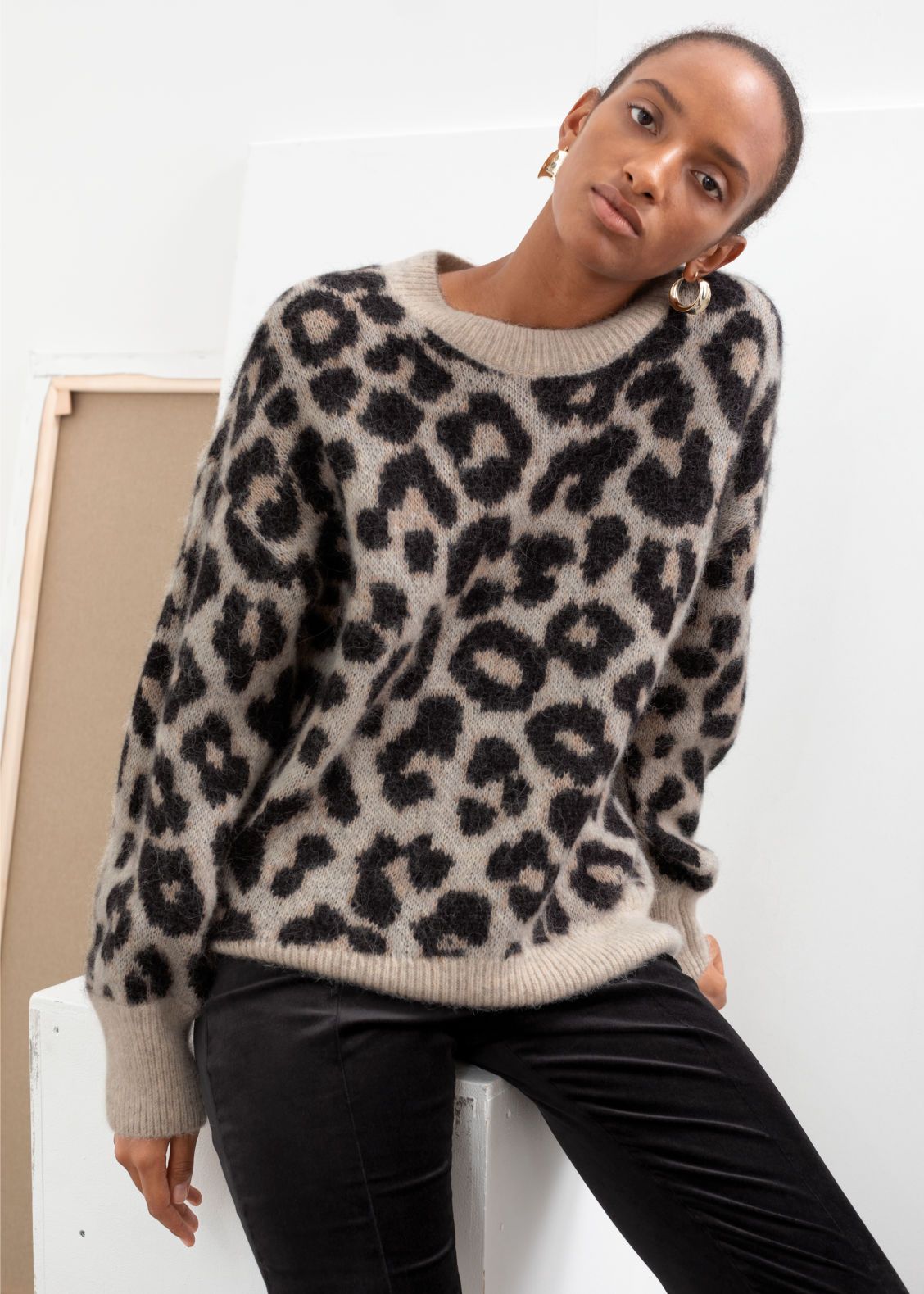 Oversized Leopard Sweater | & Other Stories (EU + UK)