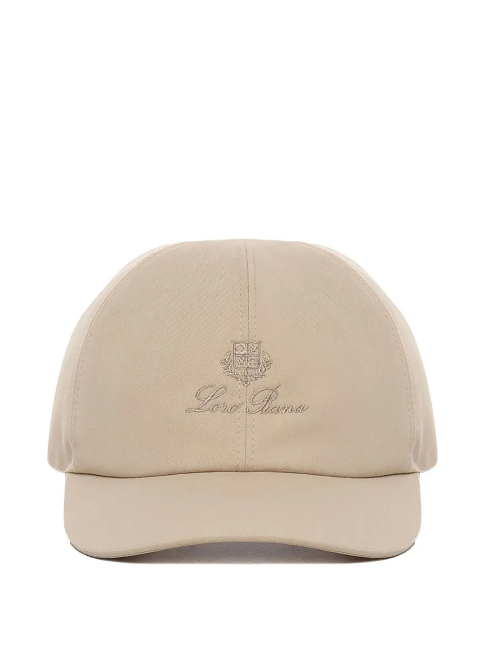 Loro Piana embroidered-logo baseball cap - Neutrals | Farfetch Global