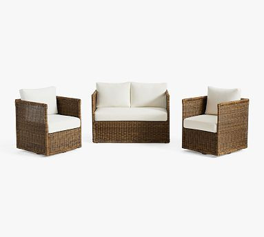 Atwood 3-Piece Outdoor Furniture Set | Pottery Barn (US)
