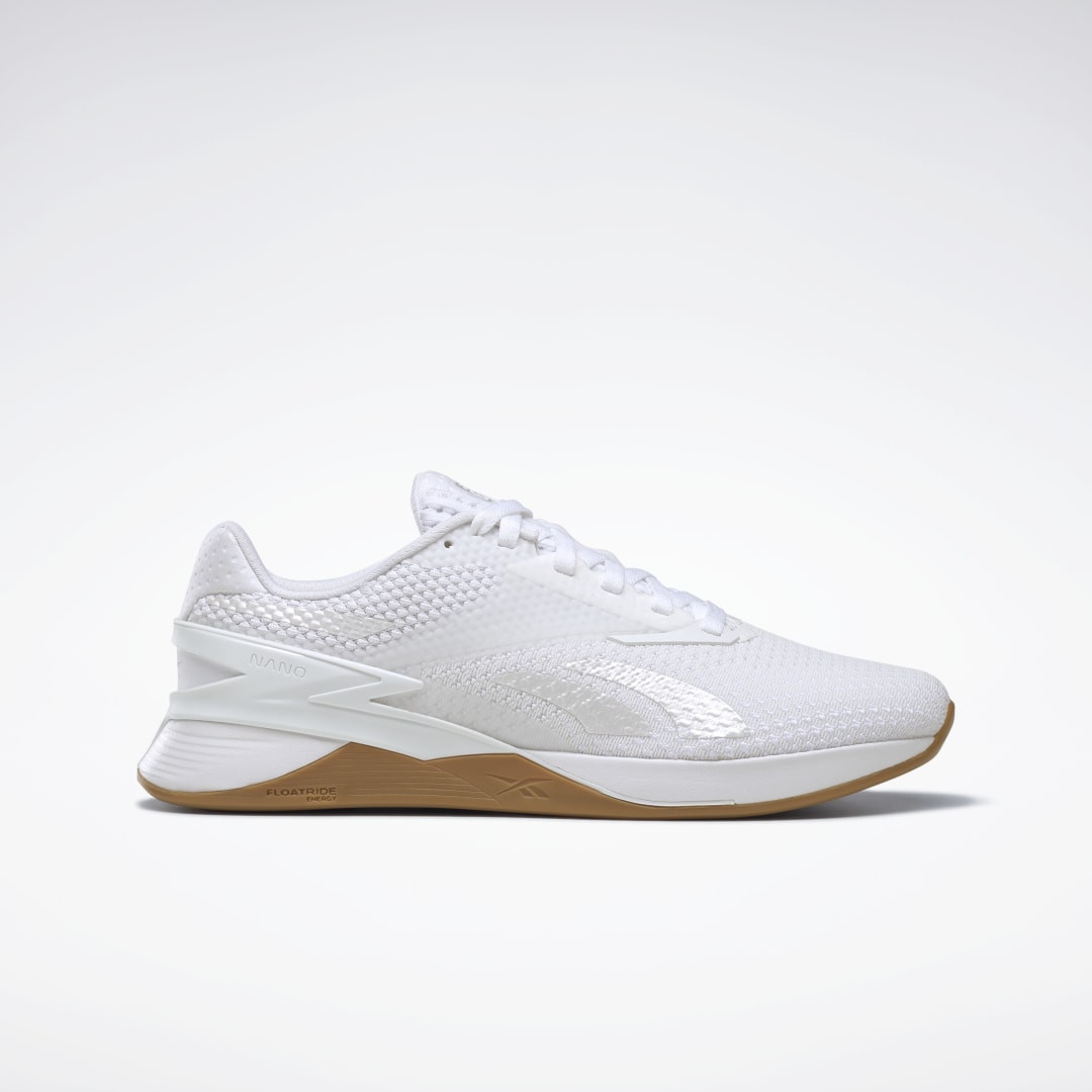 Reebok Women's Nano X3 Shoes in Ftwr White/Cold Grey 2/Reebok Rubber Gum-01 Size 7.5 - Training,Cros | Reebok (US)