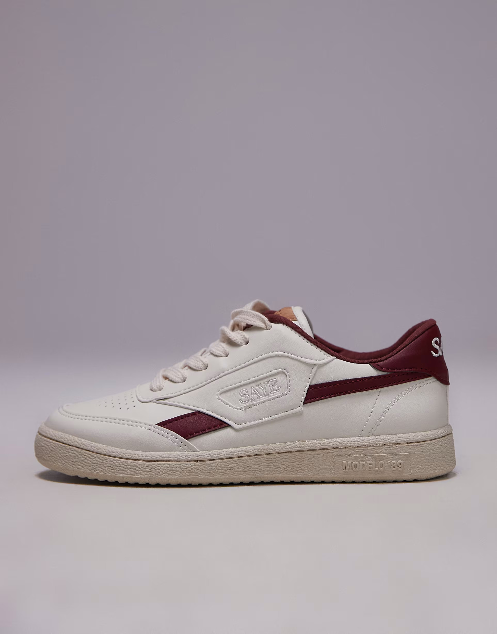 Saye unisex Modelo '89 trainers in burgundy | ASOS | ASOS (Global)