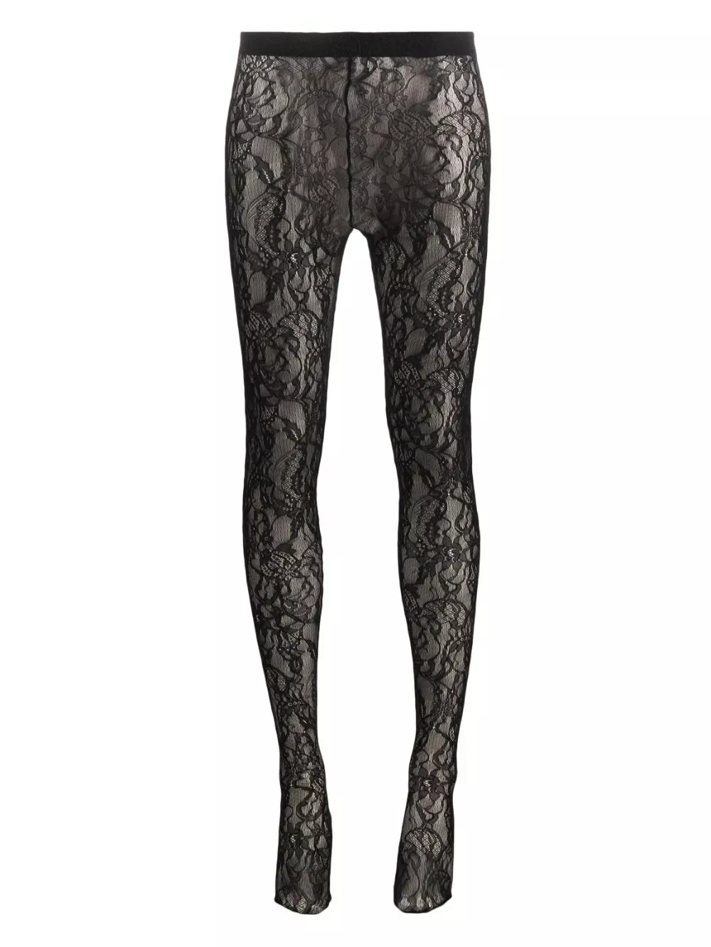 WARDROBE.NYC Corded Lace Tights - … curated on LTK