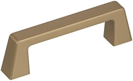 Amerock Blackrock 3 in (76 mm) Center-to-Center Golden Champagne Cabinet Pull - 5 Pack | Amazon (US)