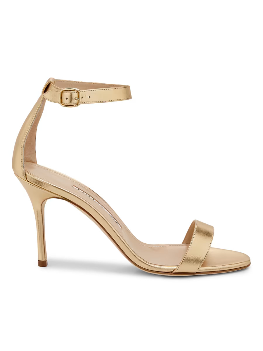 Chaos Metallic Leather Sandals | Saks Fifth Avenue