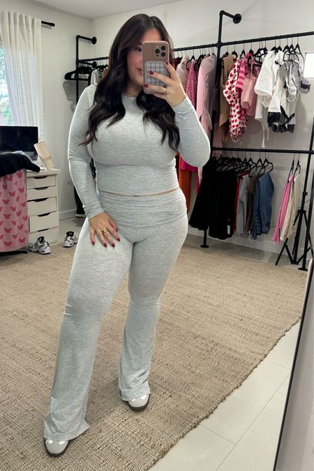 The softest lounge set! Wearing size L 

#LTKmidsize #LTKstyletip #LTKMostLoved