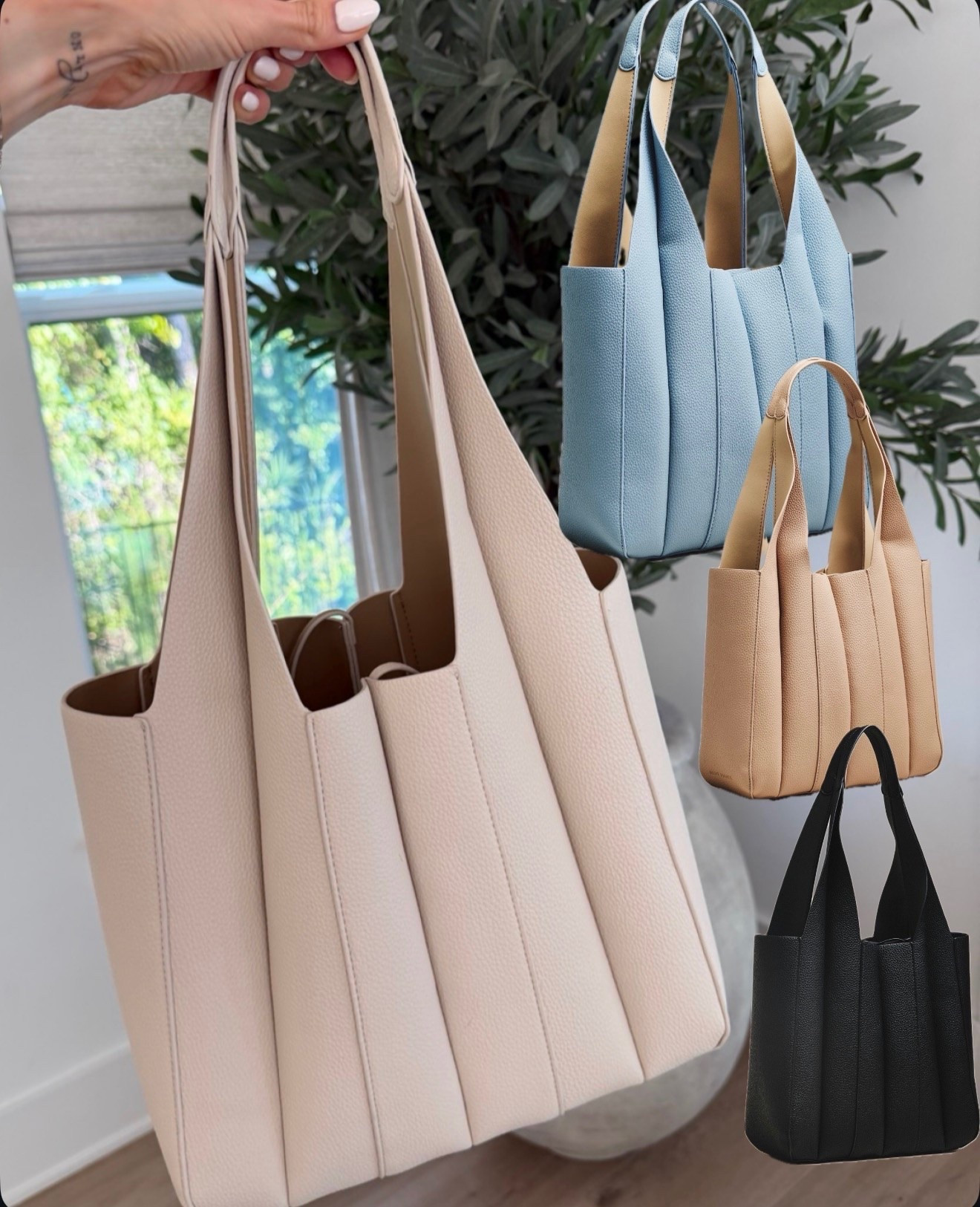 This tote is so cute. The clean, structured shape holds everything I need without feeling bulky, and it comes in four gorgeous neutral colors that go with everything.

Code ANNAB20 for 20% off $100+

Tote bag, Everyday bag, Work tote, Shoulder bag, Neutral accessories, Faux leather bag, Travel bag, Everyday essentials, Chic handbag, annabrstyle

#LTKootd #LTKSaleAlert #LTKTravel