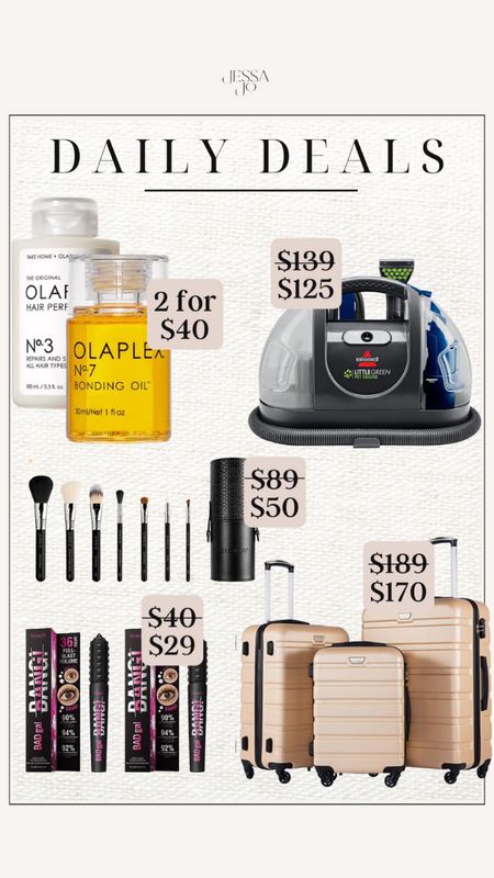 Daily deals olaplex sale luggage set on sale beauty deals amazon deals 

#LTKsalealert #LTKunder50 #LTKunder100