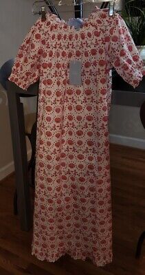NWT Hill House Caroline Nap Dress Mermaid Seashell Print Size XS | eBay US