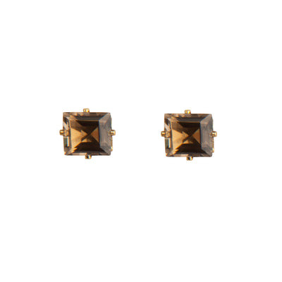 Bounkit Evie Petite Studs (more colors) - Brown | Shop.com