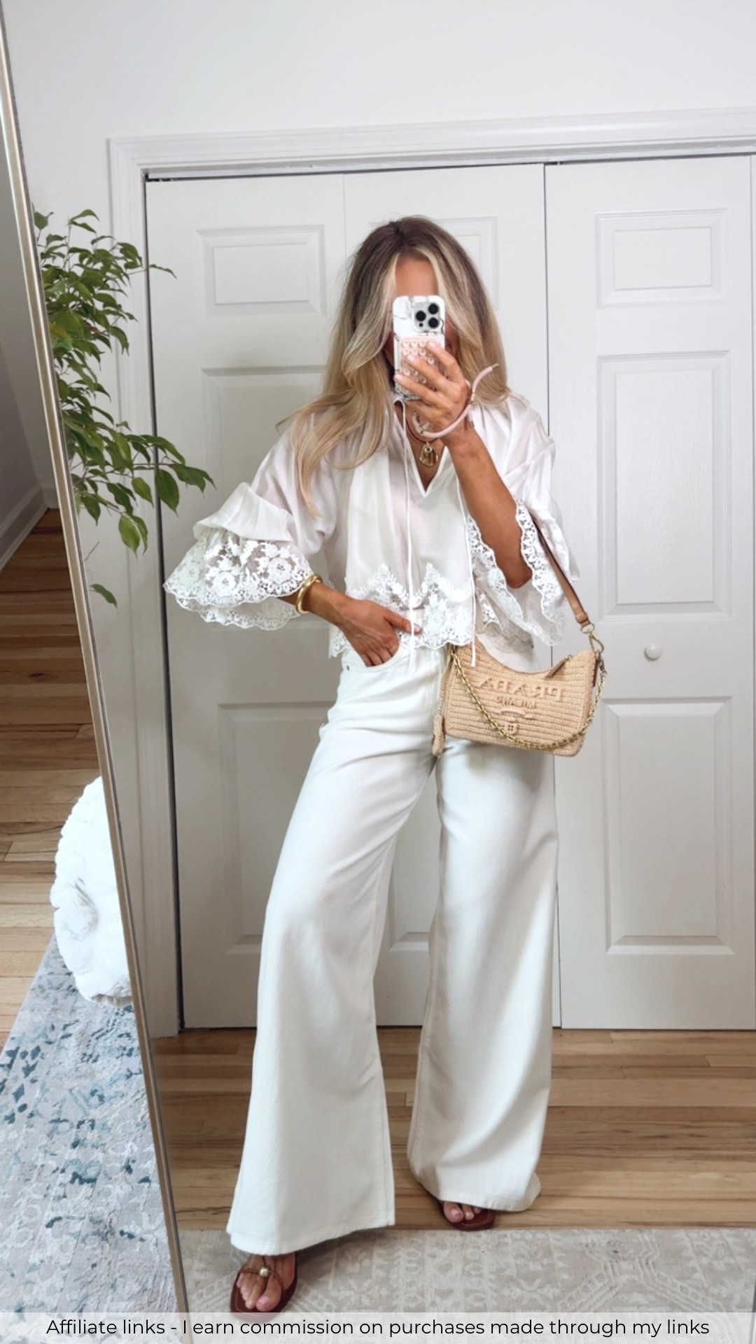 Affiliate links - I earn commission on purchases made through my links | H&M spring outfit