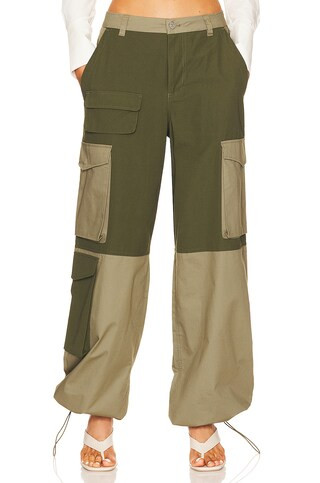 AFRM Rollins Pants in Bronze Green from Revolve.com | Revolve Clothing (Global)