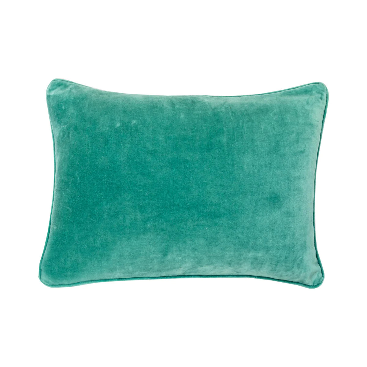 Teal Blue 14x20 Velvet Pillow Cover | Laura Park Designs