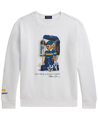 Boys' 8-20 US Open Polo Bear Long-Sleeve Sweatshirt | Macy's