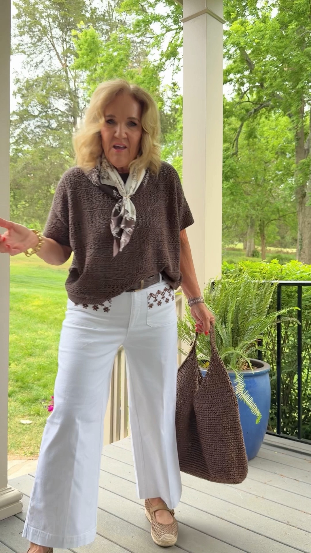 Loft haul! If I missed a size just ask! 
Chore jacket medium petite 
Shorts 29 reg and they rest on your hips 

Green linen pants medium
Pistachio blouse medium
Denim dress size 8 reg
White embroidered pocket pants size 8 reg
Short sleeve denim jacket medium reg
Crochet sweater medium reg
Green linen blend barrel pants size medium petite
Seersucker blazer 10 petite
Side knot tee size large petite
Brown stripe dress medium petite (it def needs a belt but fabulous once belted)
Linen blend top and pants size medium petite 
Drawstring barrel jeans 29 reg (very relaxed fit)
Puckered knit top size medium
Jacket (it is water repellant) medium
10% off my Eric Javits tote code NANETTE
AVARA 15% off code NANETTE15 on the sandals

Spring outfits vacation business casual outfits 

#LTKSeasonal #LTKOver40 #LTKSaleAlert