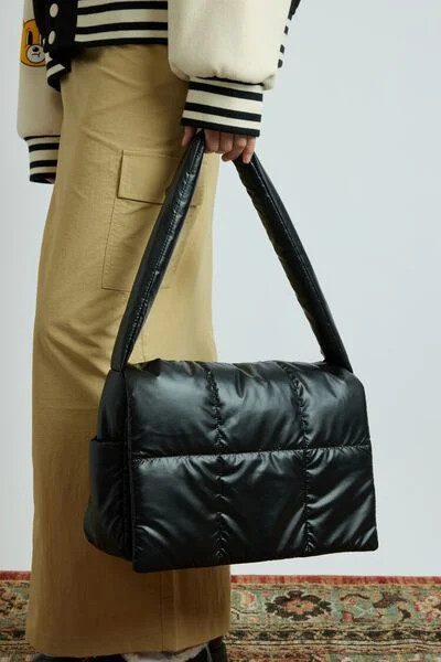 Quilted Nylon Shoulder Bag | Forever 21 (US)
