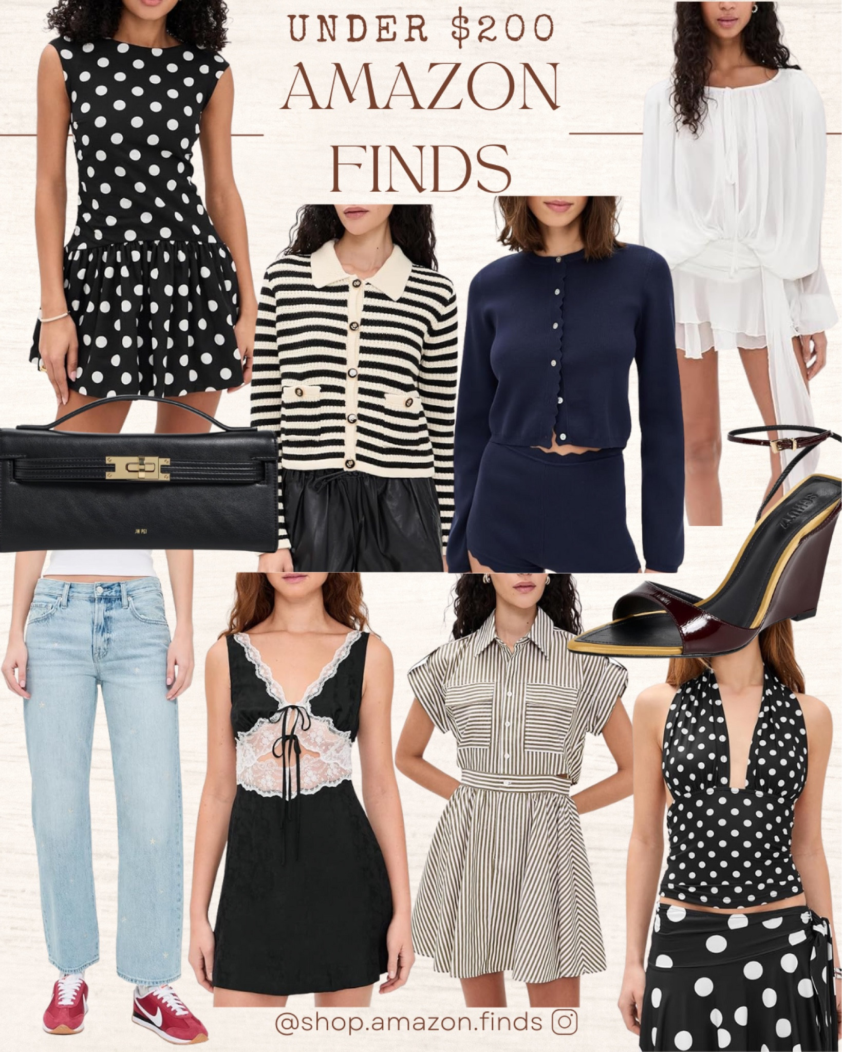 A Classic cardigan, a sexy halter, or a polka dot dress…A little
Something for everyone in these spring 2026 finds from Amazon.

#LTKootd #LTKSeasonal