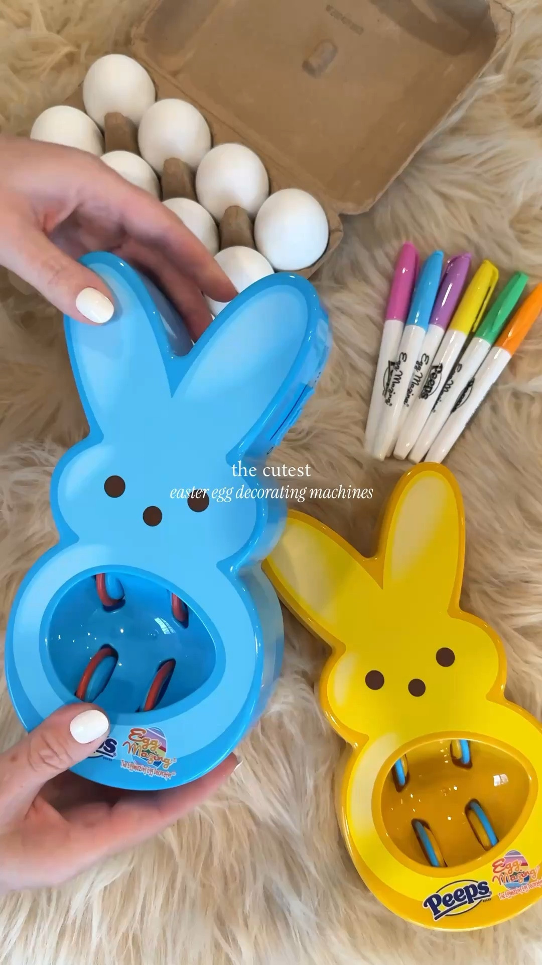 These Peep Bunny Egg Decorating machines are fun and adorable. They make a great gift and activity for Easter. 🐣 These egg decorating machines come in several colors and were a hit last year! We used these high-quality wood Easter eggs. HIGH SELLOUT RISK. 



#LTKSeasonal #LTKmomlife #LTKKids