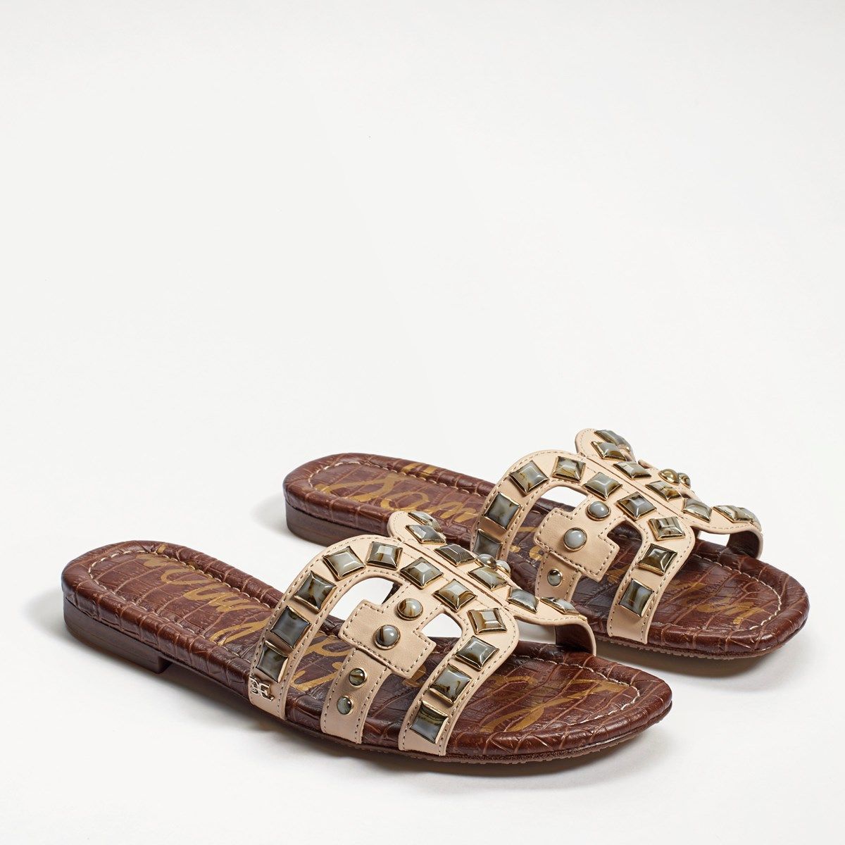 Bay 8 Embellished Slide Sandal | Sam Edelman