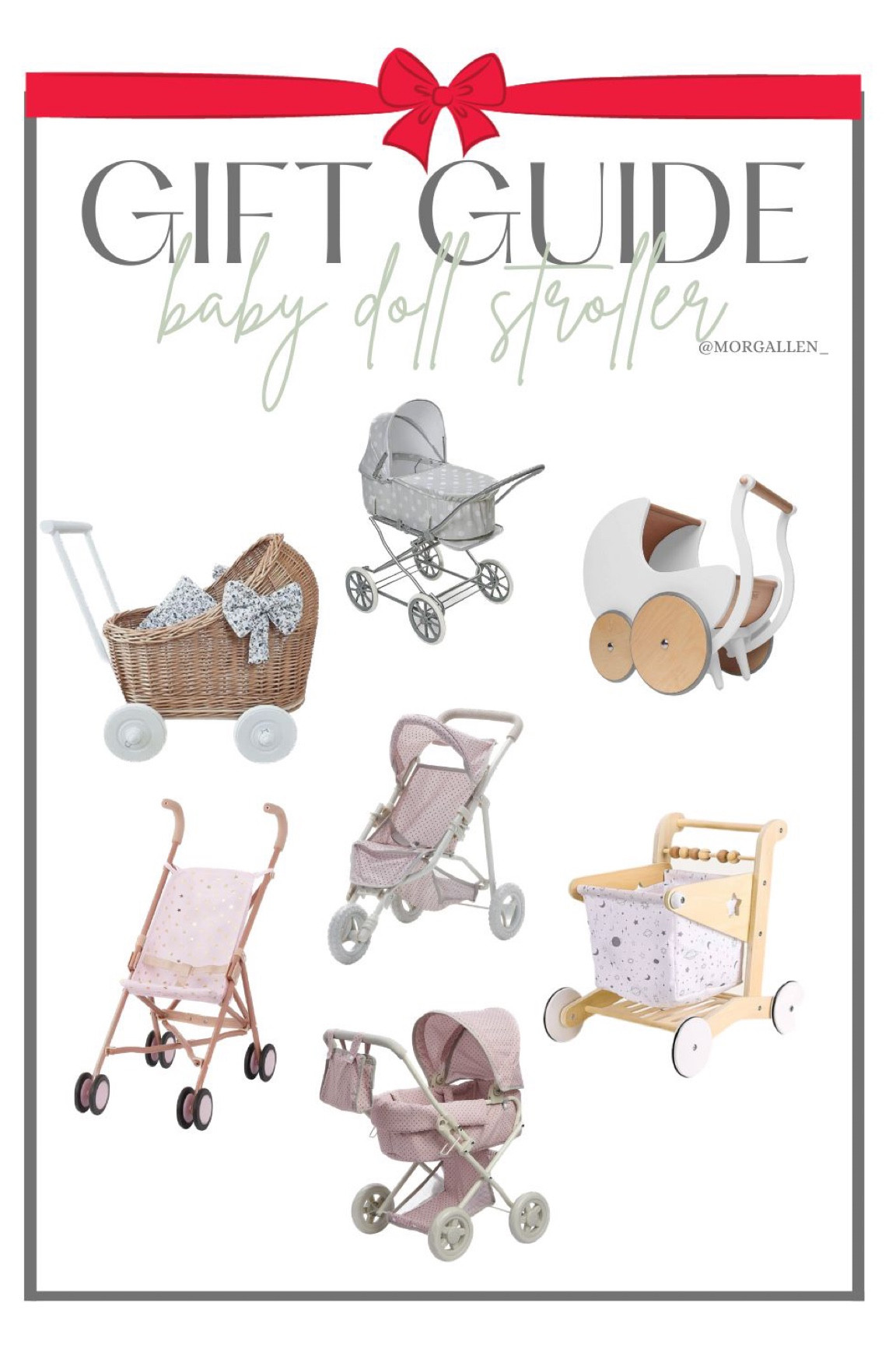 Gift guide of baby doll strollers! For the kids that love playing with baby dolls and pretending house

#LTKkids #LTKGiftGuide #LTKHoliday