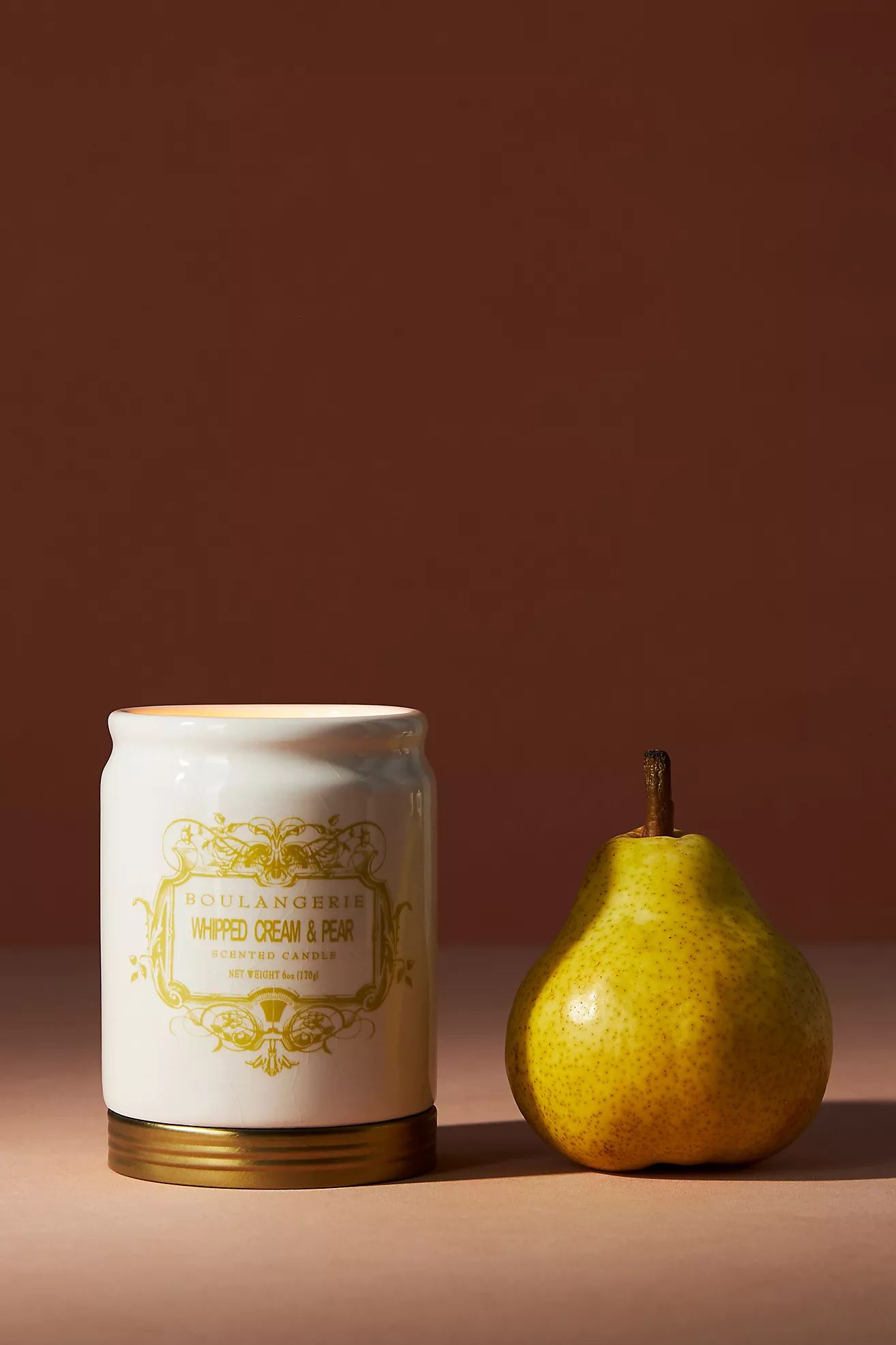 Boulangerie Whipped Cream & Pear Jar Candle | Anthropologie (US)