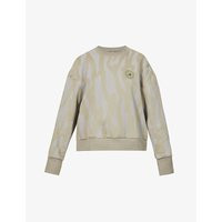 College cotton and recycled polyester-blend sweatshirt | Selfridges