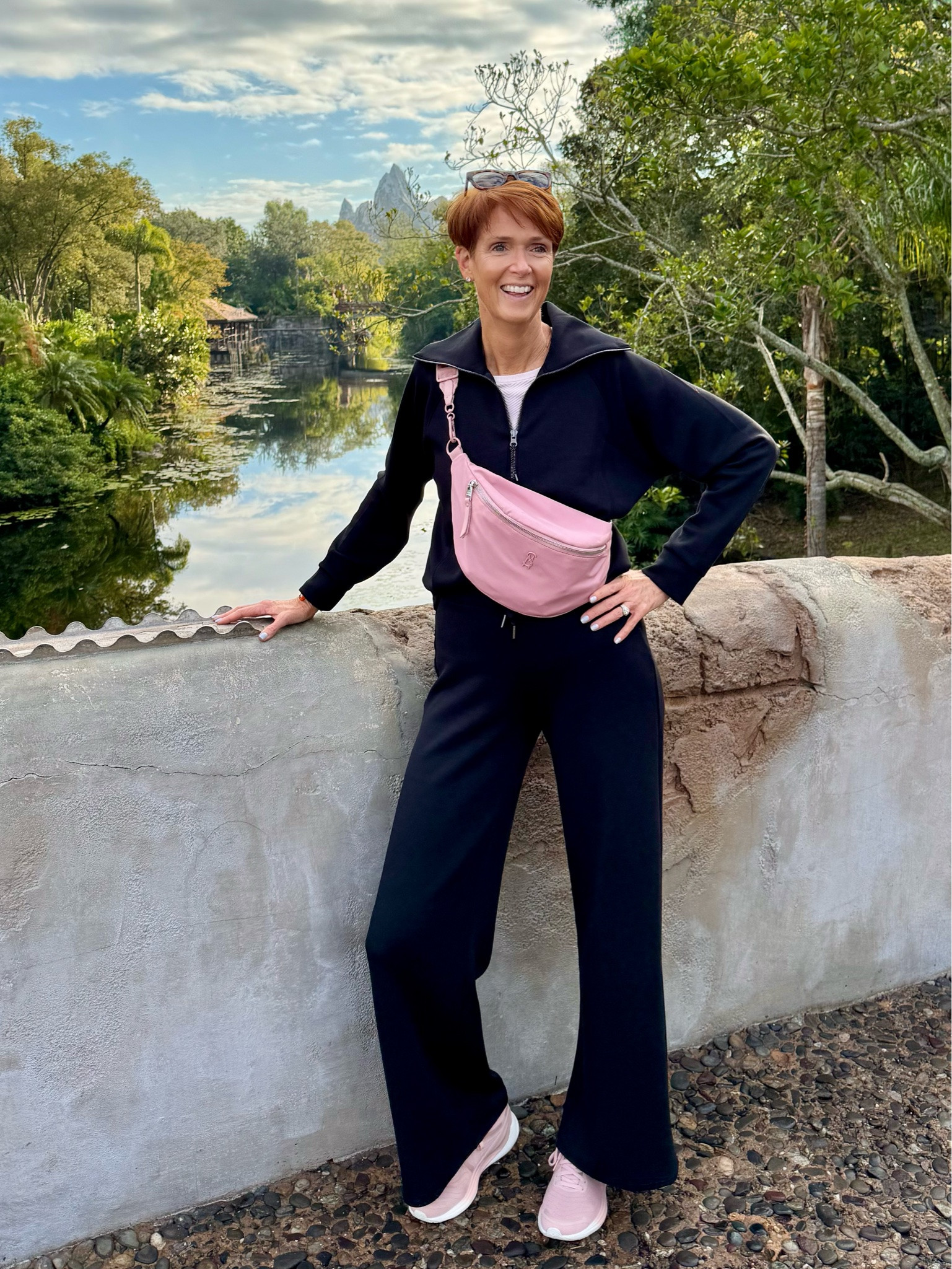 @Spanx 
For every trip and every destination 
Spanx AirEssentials 
Top medium
Bottom medium tall

#LTKootd #LTKOver40 #LTKTall