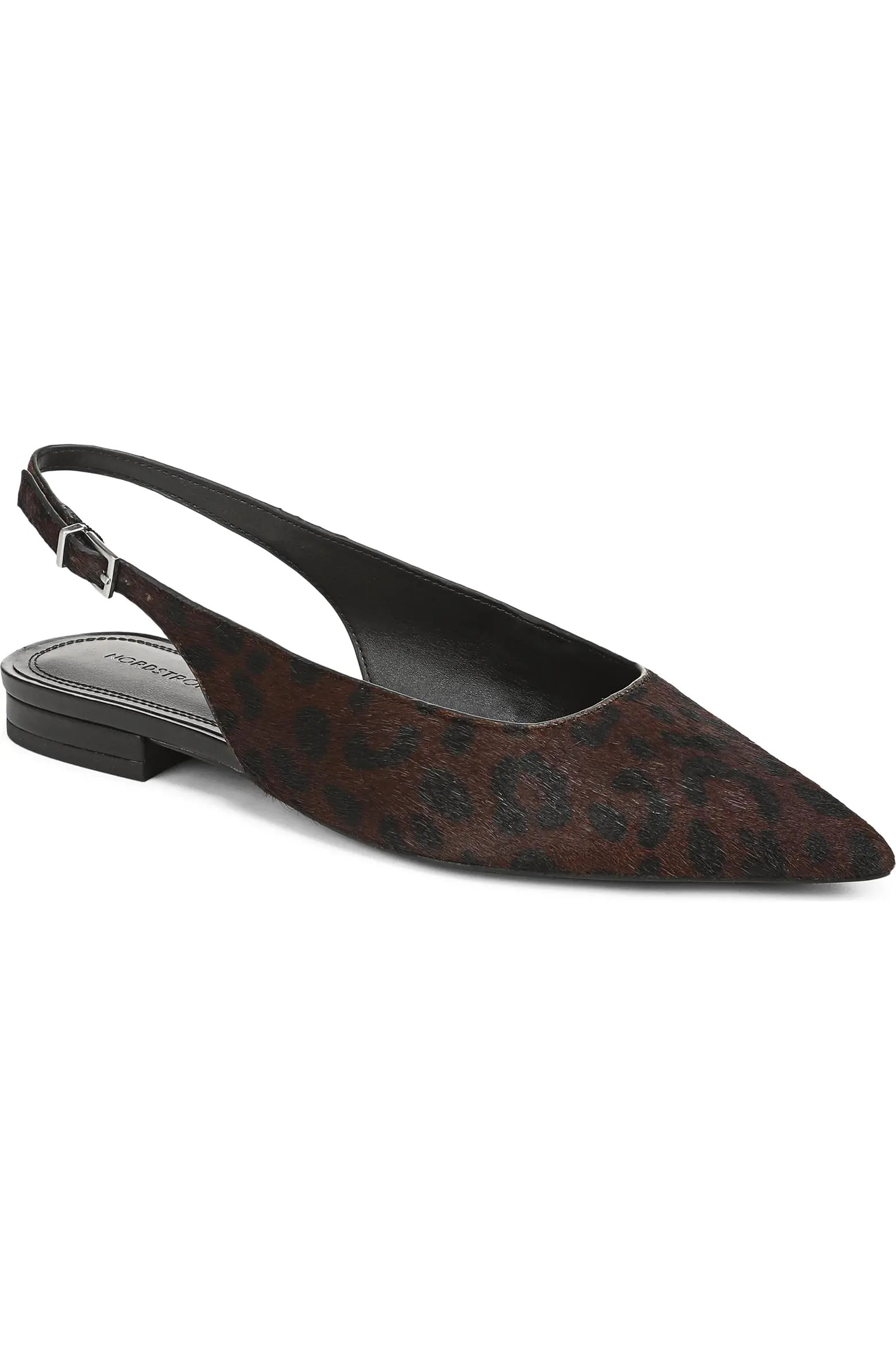 Nordstrom Selina Leather Slingback Flat (Women) | Nordstrom | Nordstrom