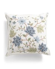 18x18 Floral Pillow | Global Home | Marshalls | Marshalls