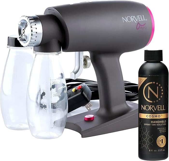 Norvell Oasis Spray Tan Machine Kit with Cosmo Airbrush Spray Tanning Solution – Professional S... | Amazon (US)