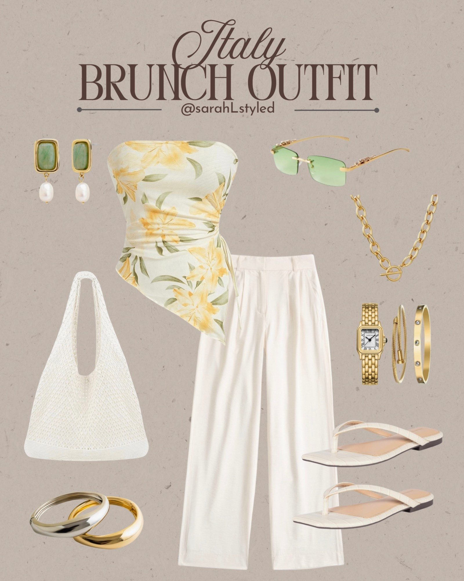 Italy outfit — all from Amazon, travel style, italy brunch outfit idea 🤍

#LTKSeasonal