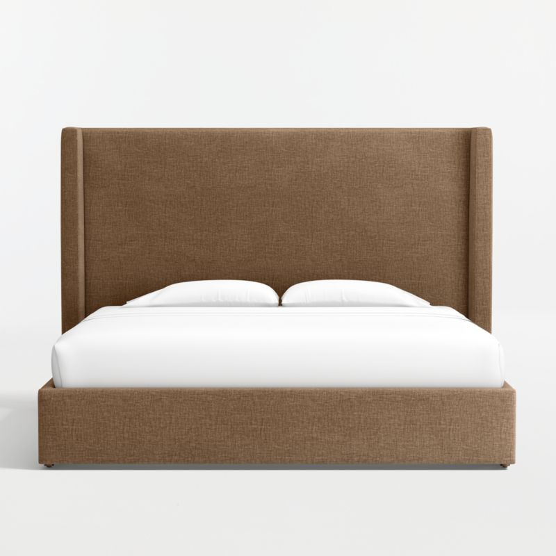 Arden Shelter Upholstered King Bed | Crate & Barrel