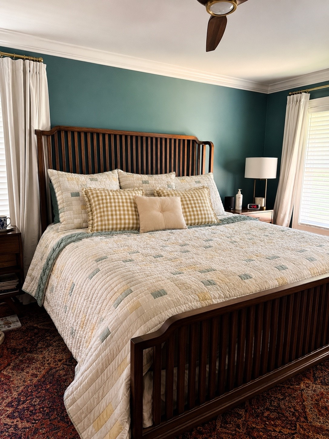 I think I may have found the perfect bedding combo for our bedroom. I always struggle with bedding especially since our wall color isn’t the easiest to coordinate with. This quilt from anthro might be what I’ve been missing.

#LTKdayinmylife #LTKselfcare #LTKHome