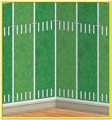 Beistle 4' x 30' Football Field Backdrop (52125) | Amazon (US)