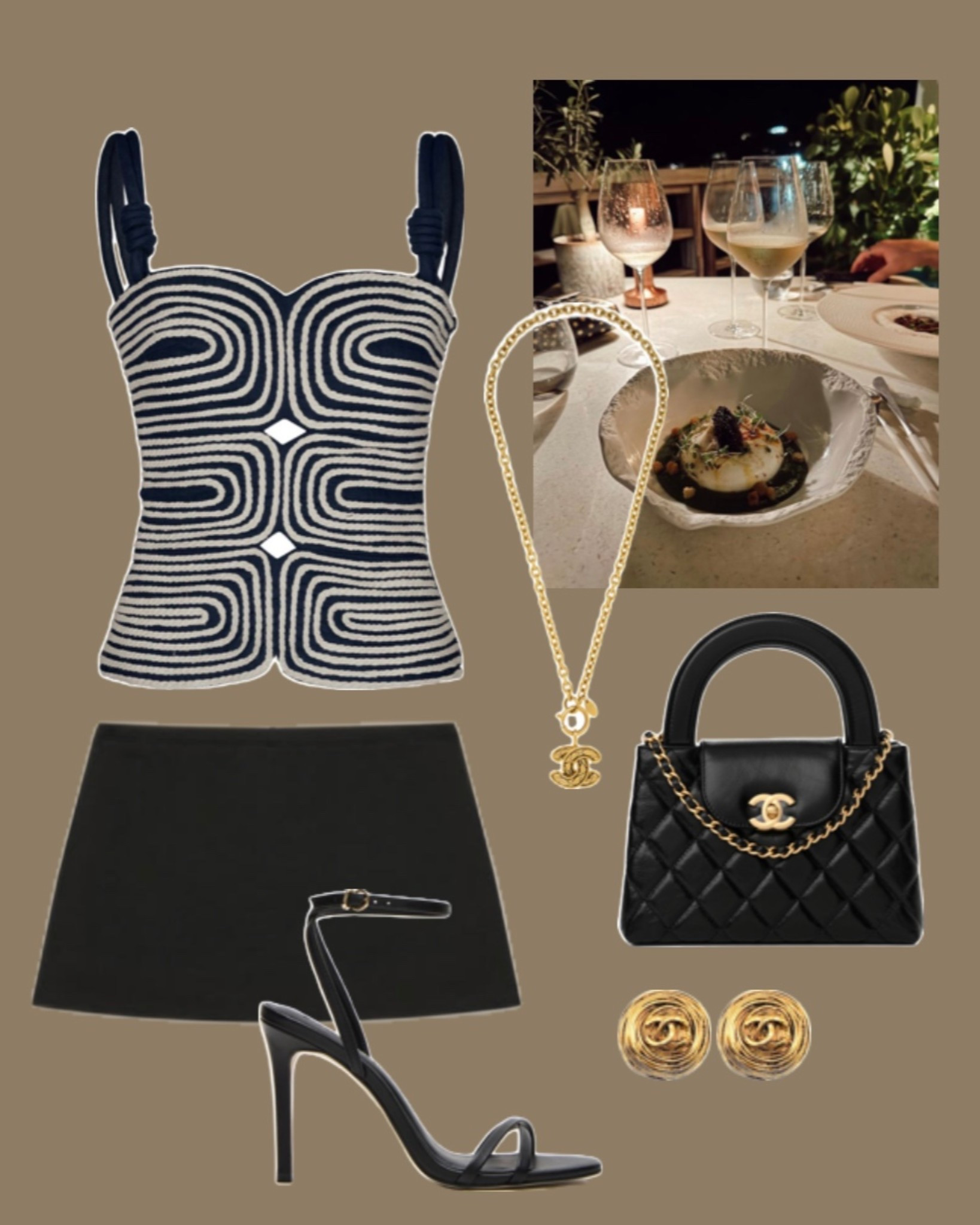 Monaco dinner outfit, vacation style 

#LTKTravel