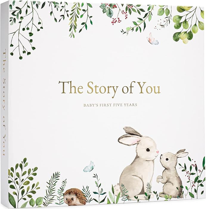 Keepsake Memory Book for Baby Boy or Girl Timeless First 5 Year Baby Book A Milestone Book to Rec... | Amazon (US)