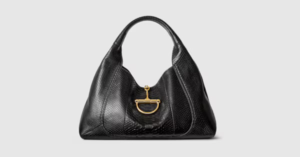 Gucci Gucci Softbit python maxi shoulder bag | Gucci (US)