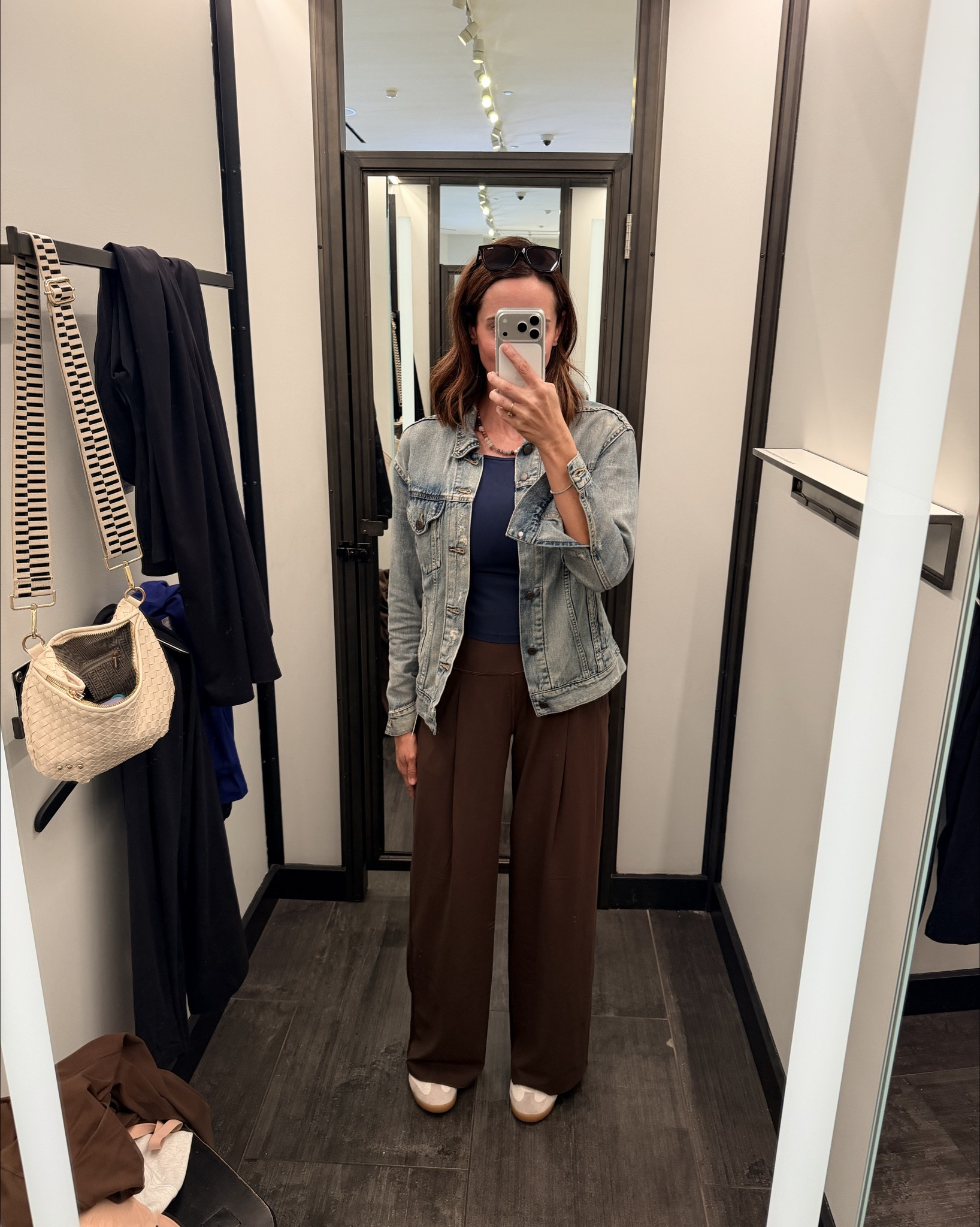 These pants are made of the soft Nulu fabric so they feel like light airy legging fabric.  So comfortable!  Great for tall girls.  I’m actually wearing a 6 regular and they are a good length for sandals or sneakers.  They also come in long and short.  

#LTKOver40 #LTKTall #LTKActive