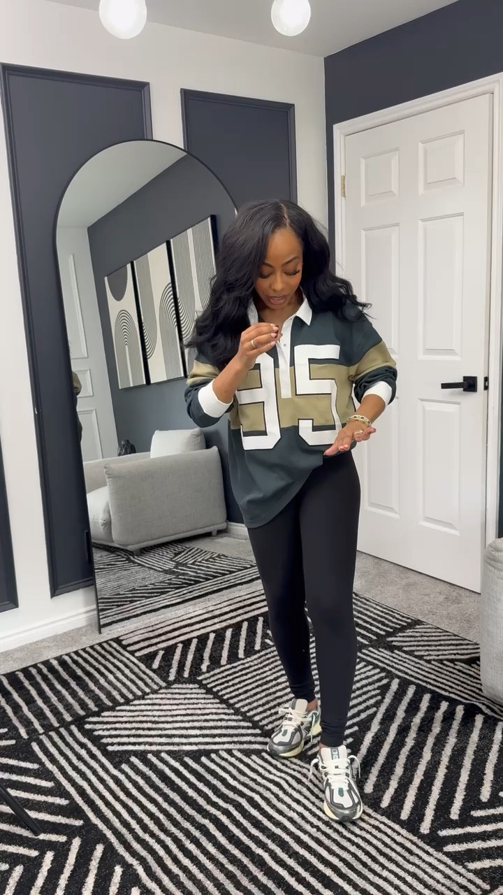 Must have Dick’s Nike rugby top✨ also available in black, red, & cream malt!

#LTKootd