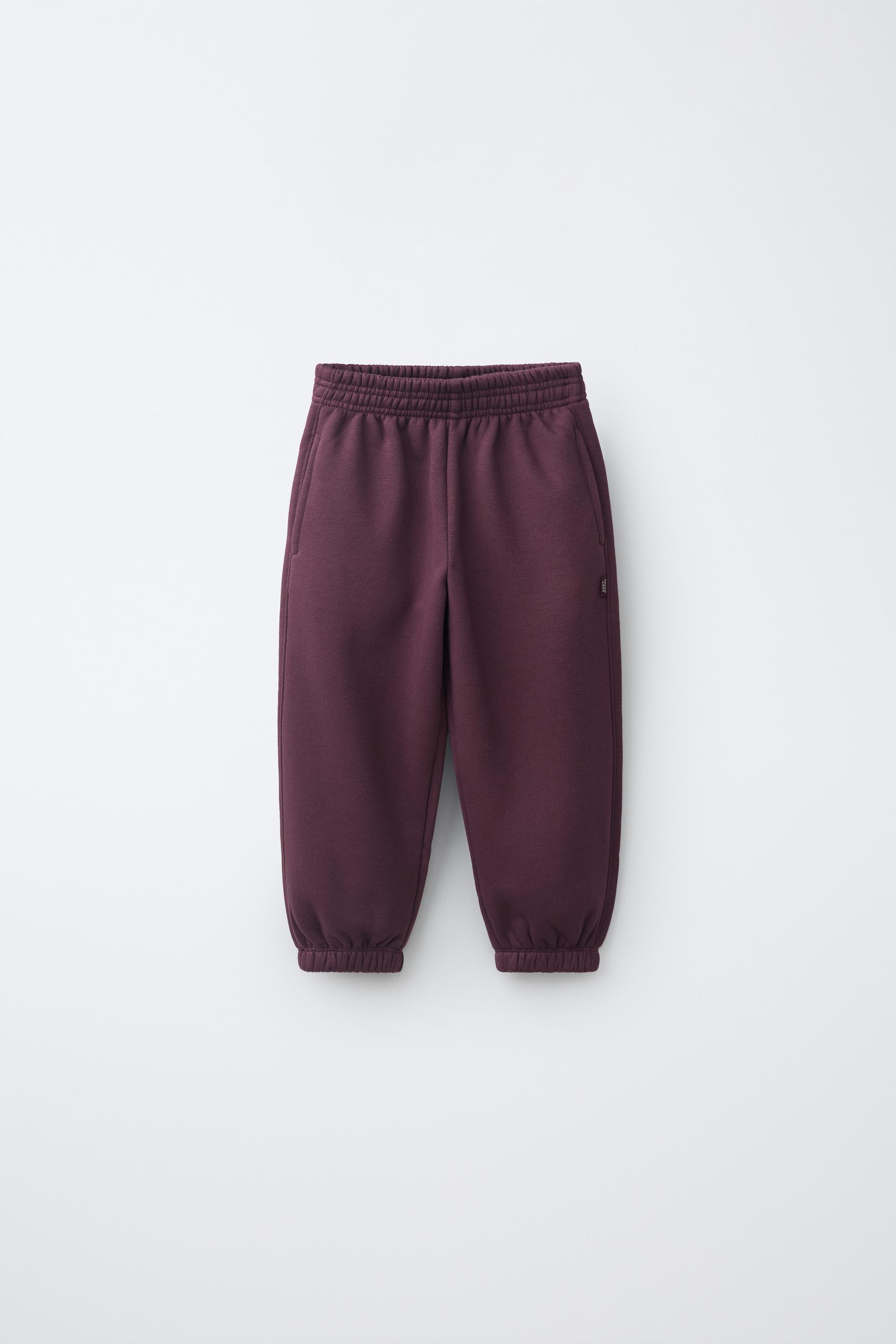 Zara - Solid Jogger Pants - Black - 2 Years (36,2 Inches) - Kids | Zara US