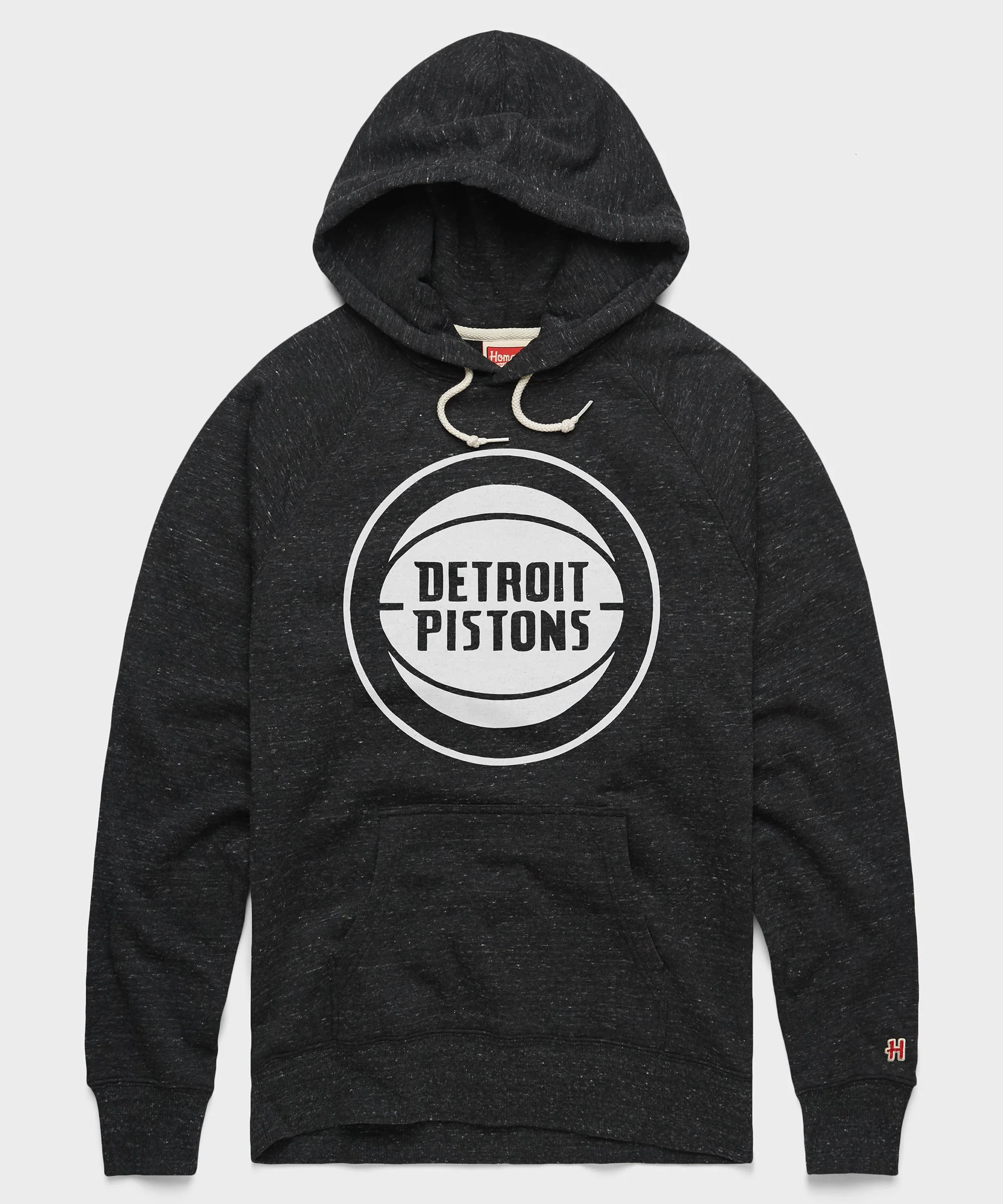 Detroit Pistons Blacktop Logo Hoodie | NBA Hoodie | Homage