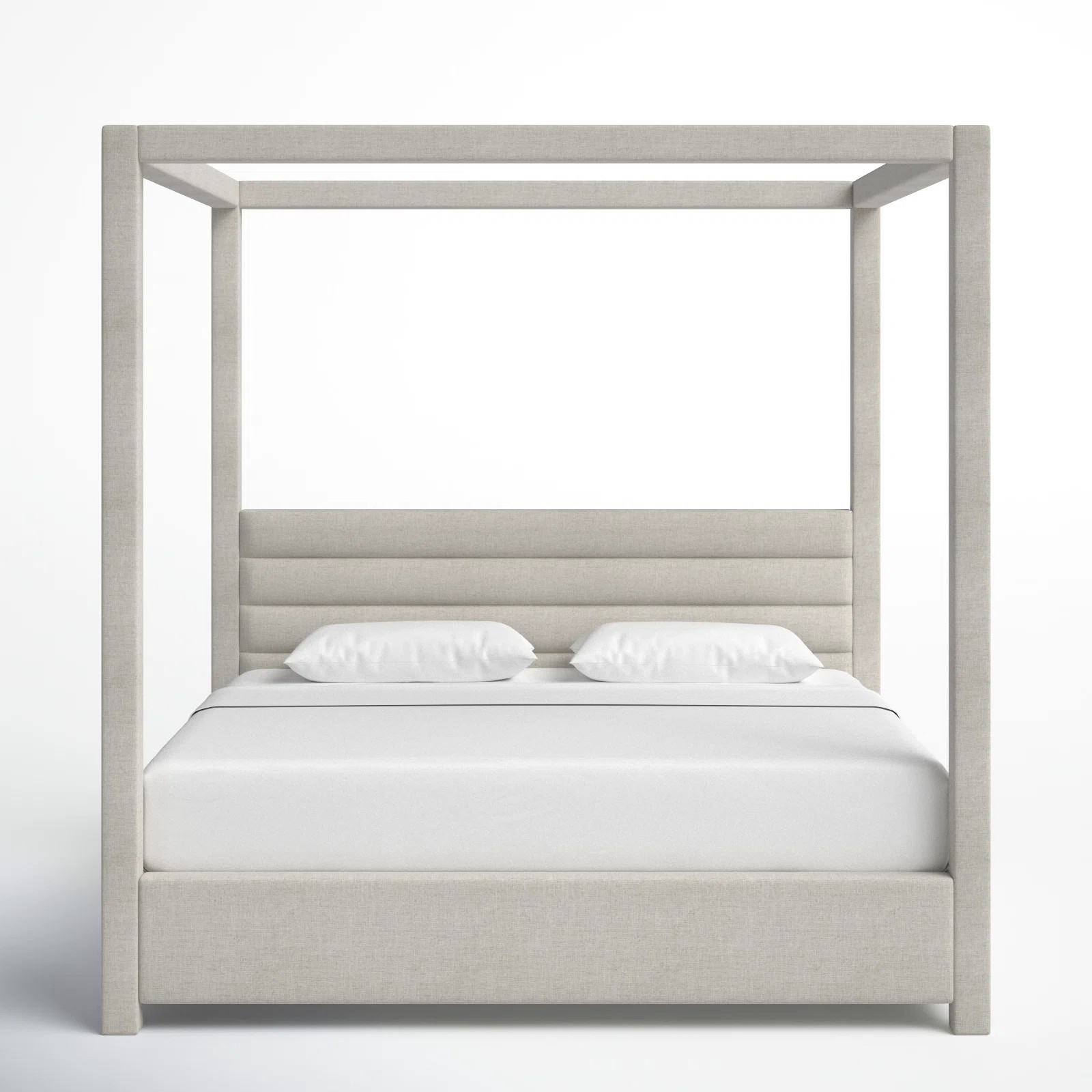 Herma Upholstered Canopy Bed | Wayfair North America