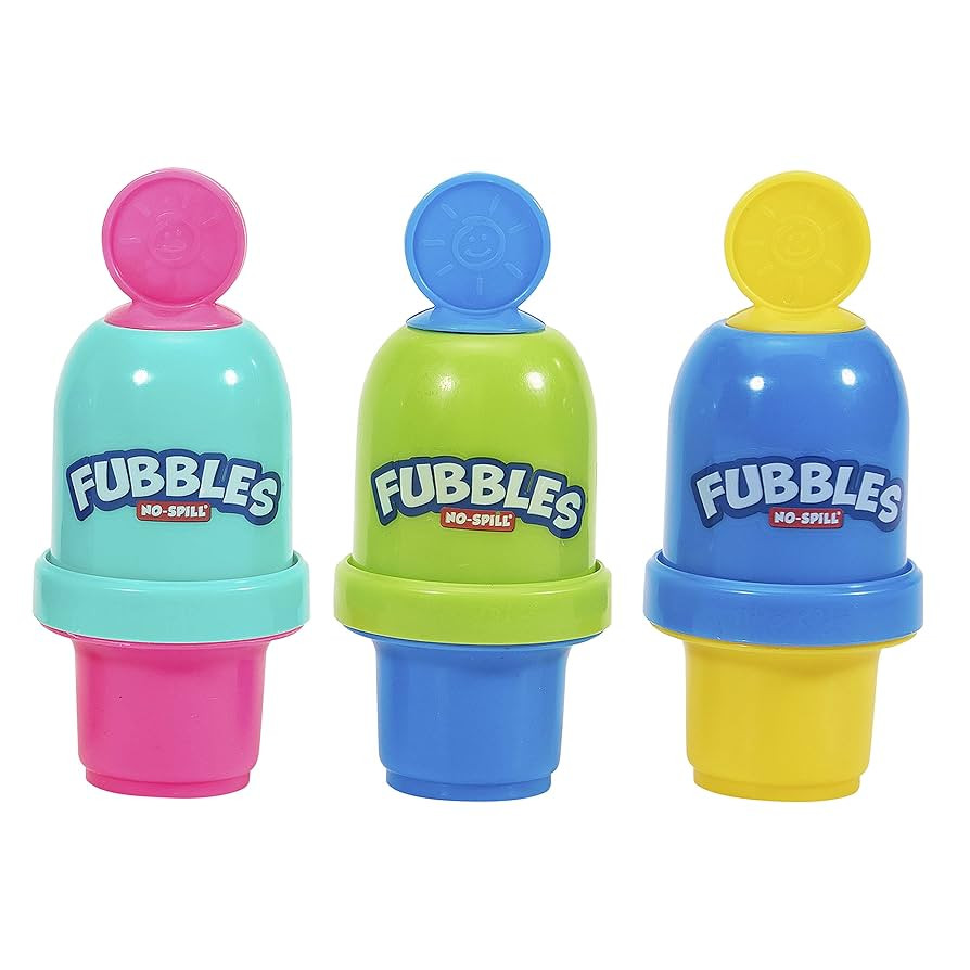 Fubbles Bubbles No-Spill Bubble Tumbler for Babies Toddlers and Kids | Includes 6oz Bubble Soluti... | Amazon (US)