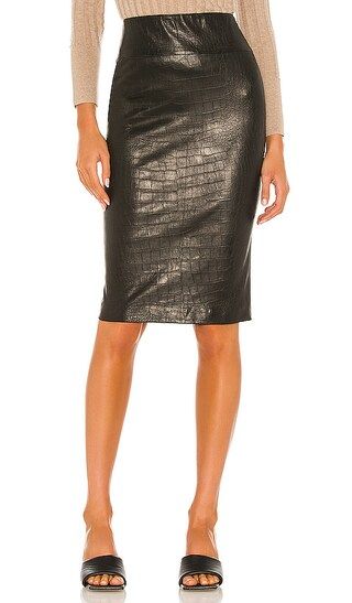 SPRWMN Pencil Skirt in Black. - size S (also in XS, L) | Revolve Clothing (Global)