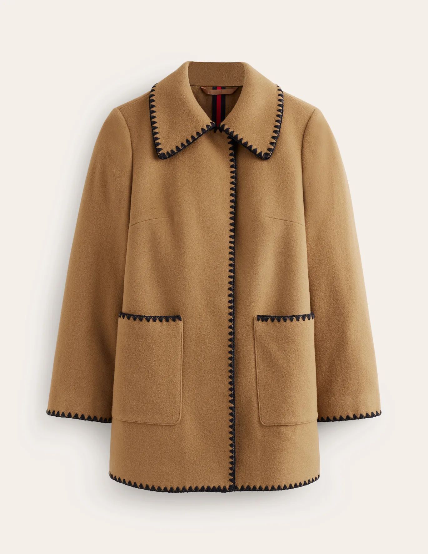 Blanket Stitch Car Coat | Boden (US)